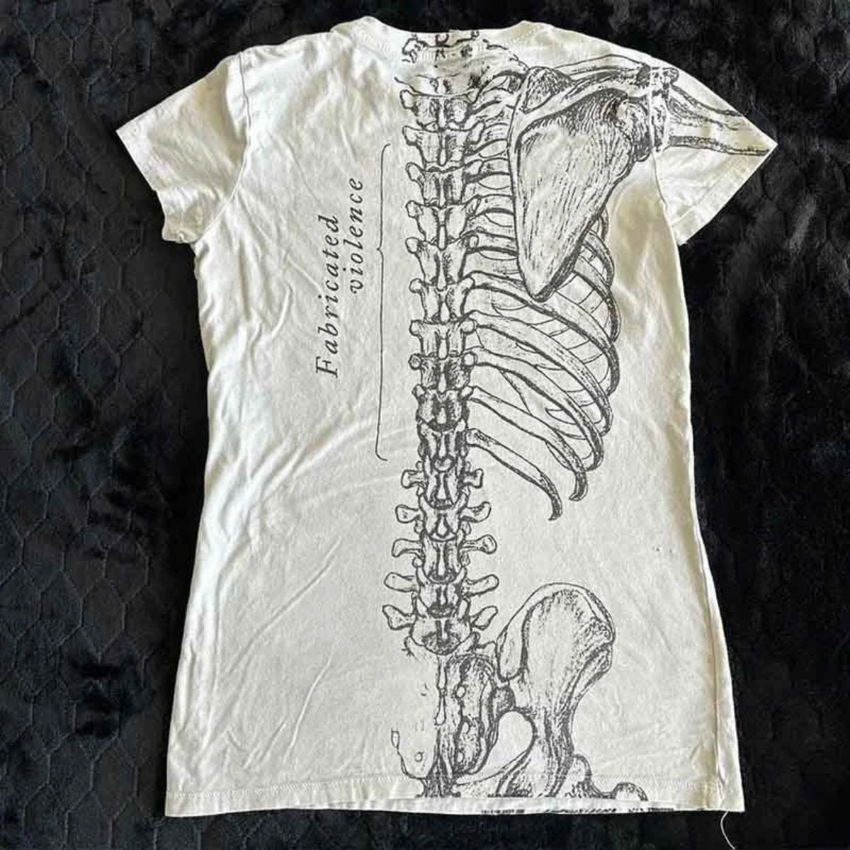 Skeleton Graphic Cotton Tee