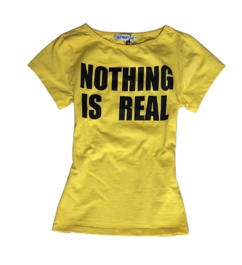 Noth' is real tee